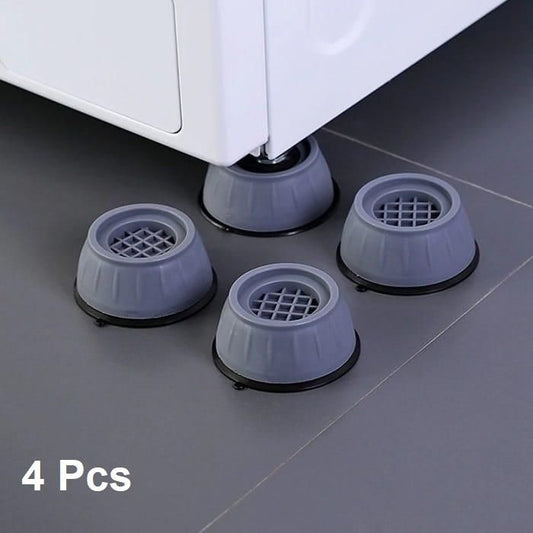 Anti Vibration Pad-Anti-vibration Pads For Washing Machine - 4 Pcs Shock Proof Feet For Washer ? Dryer, Great For Home, Laundry Room, Kitchen, Washer, Dryer, Table, Chair, Sofa, Bed (4 Units)
