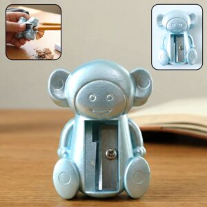 Cute Monkey Shape Single Hole Pencil Sharpener (1 Pc)