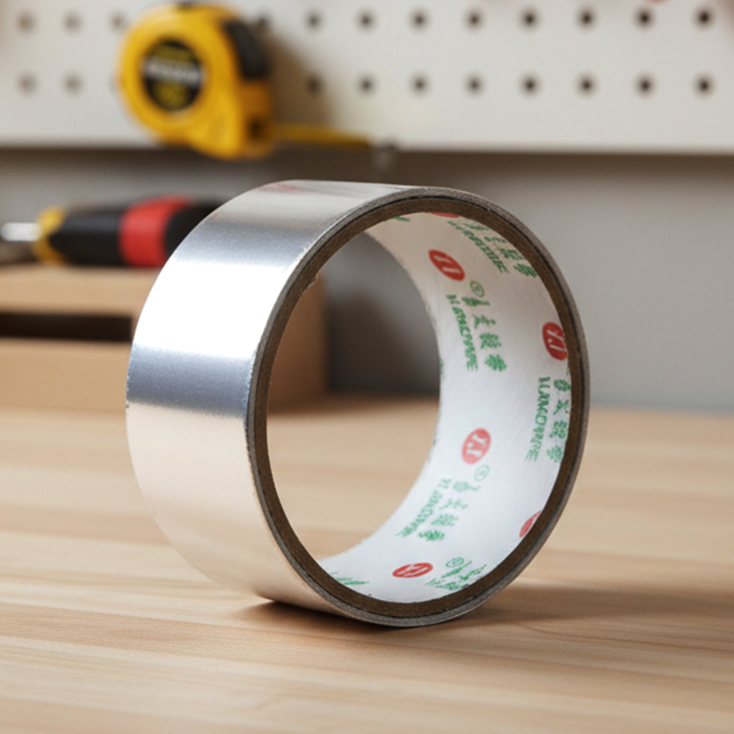 Heavy-Duty Aluminium Foil Adhesive Tape 85?40 mm (1 Pc)