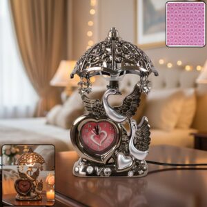 Decorative Swan Couple Table Lamp (1 Pc)