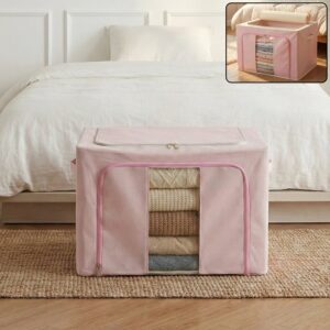 Foldable Fabric Clothes Storage Organizer Box (33 ? 49 CM, 1 Pc)