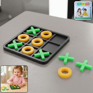 Classic Tic Tac Toe Board Game (1 Set )