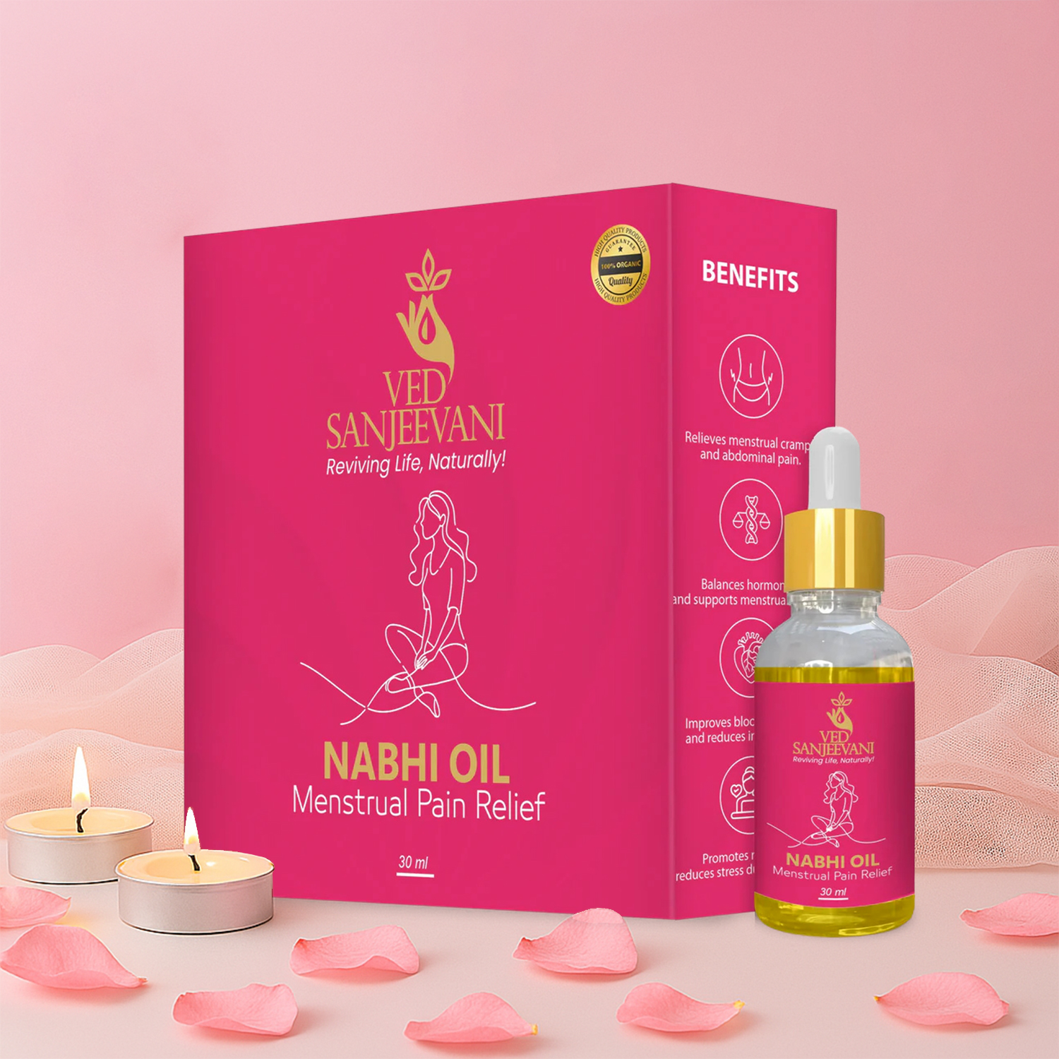 Menstrual Pain Relief Nabhi Oil
