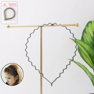 Metal Zigzag Hair Bands – Non-Slip Flexible Headbands