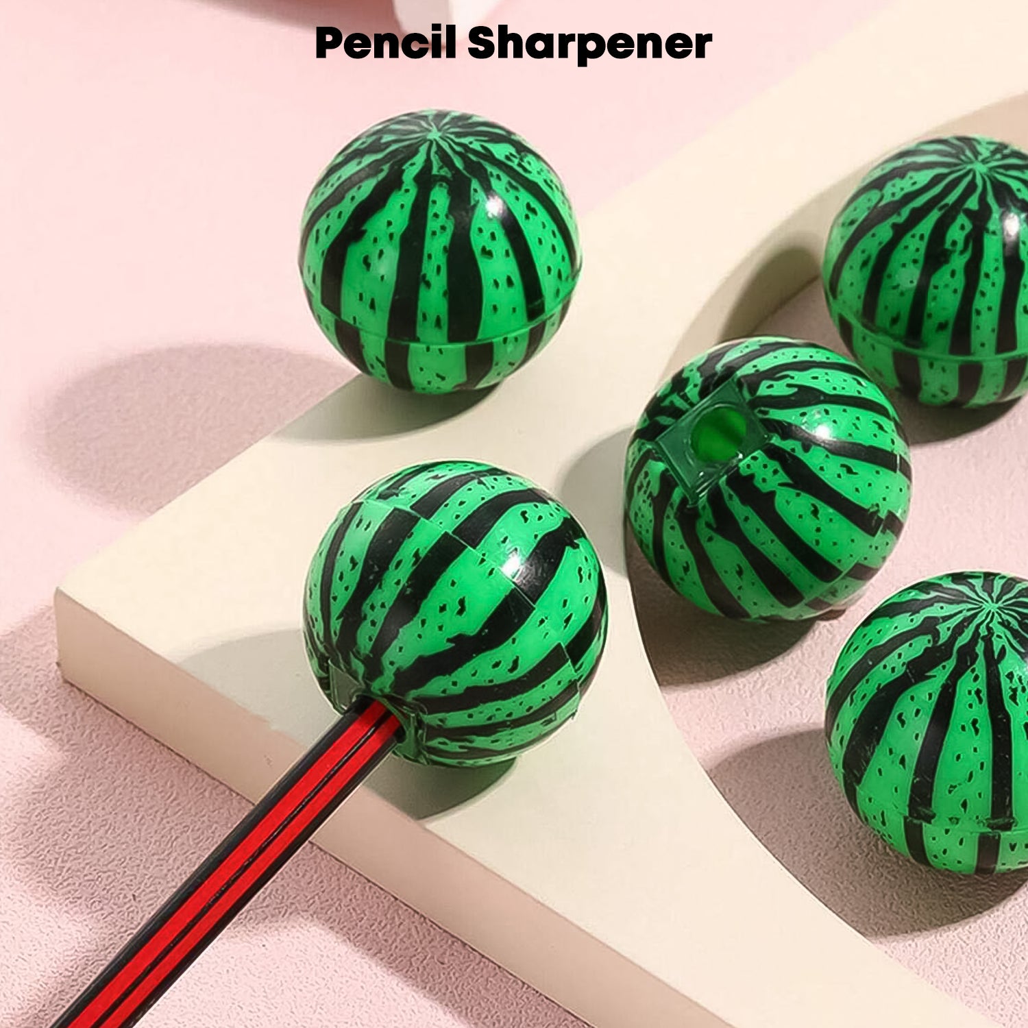 Watermelon Pencil Sharpener β Cute & Portable Manual Sharpener