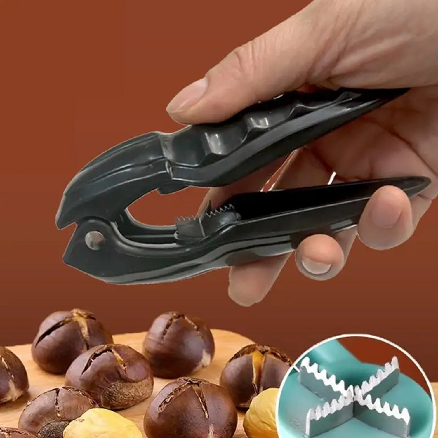 Nut & Seafood Cracker Tool β Heavy Duty Strong Grip