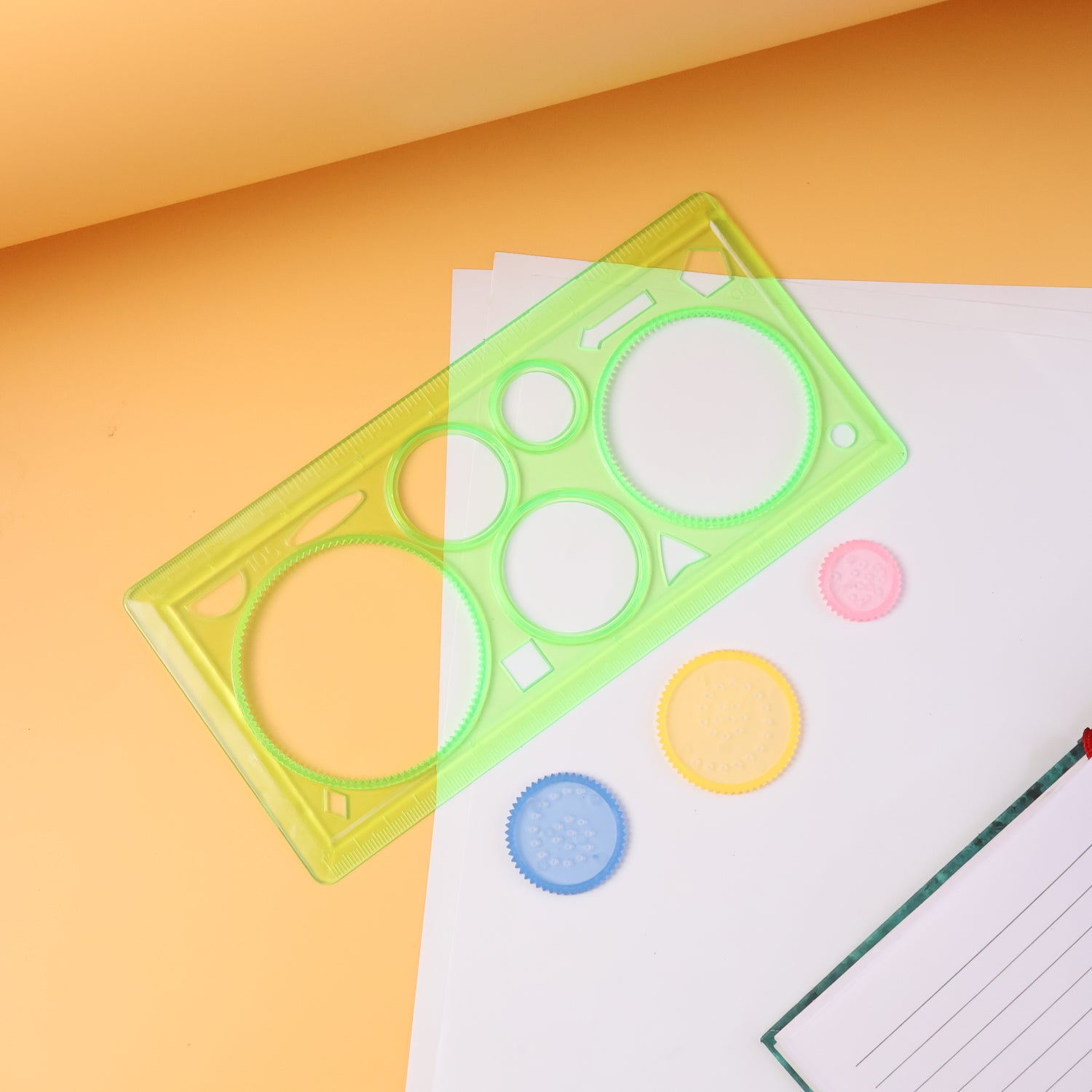 Spirograph Geometry Stencil Set β Precise Spiral & Shape Drawing