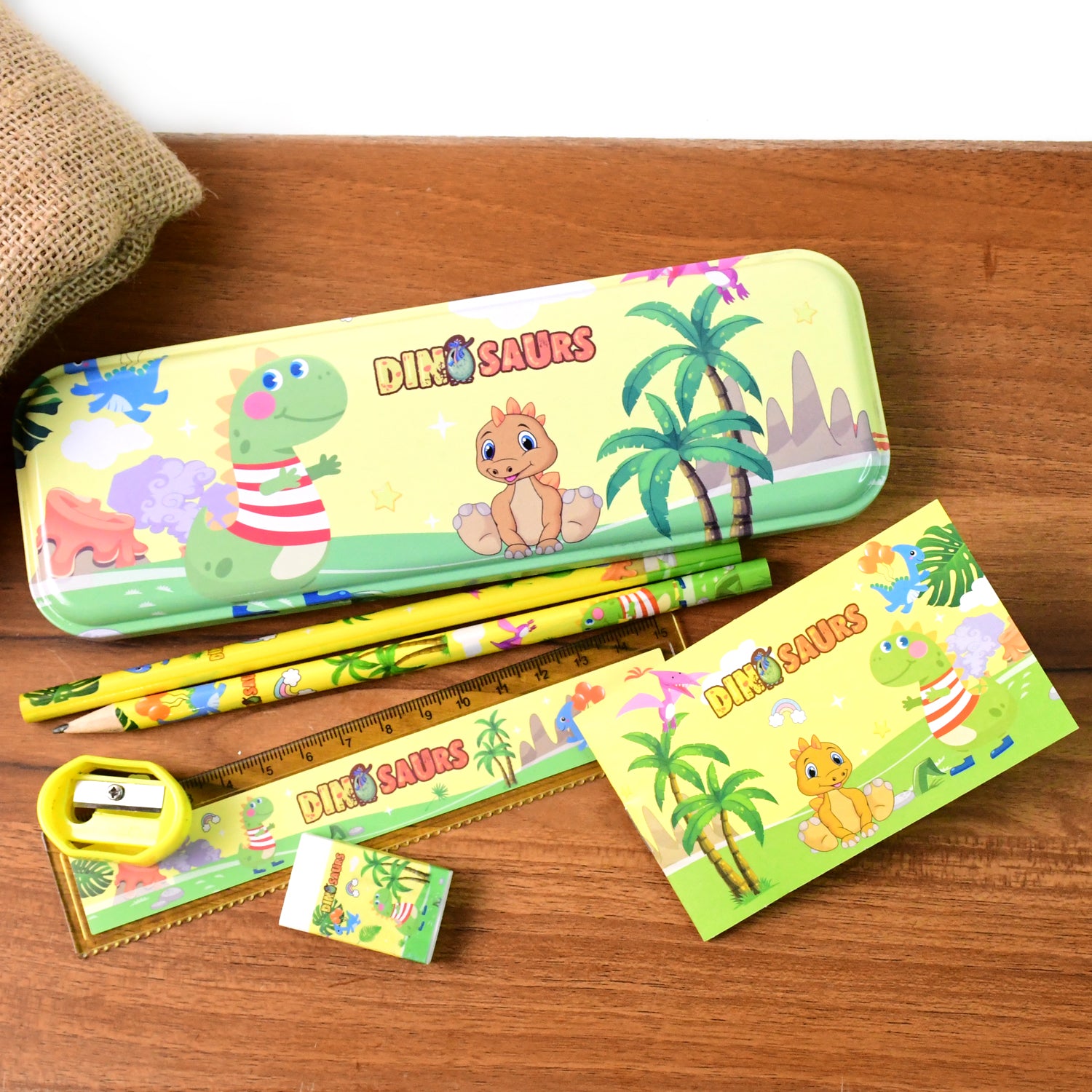 Dinosaur Kids Stationery Set – Complete Fun School Kit