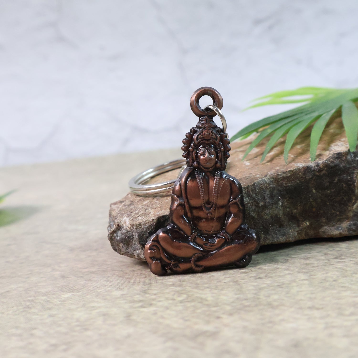 Hanuman Keychain Set – Durable Metal 2-Piece Mix Design