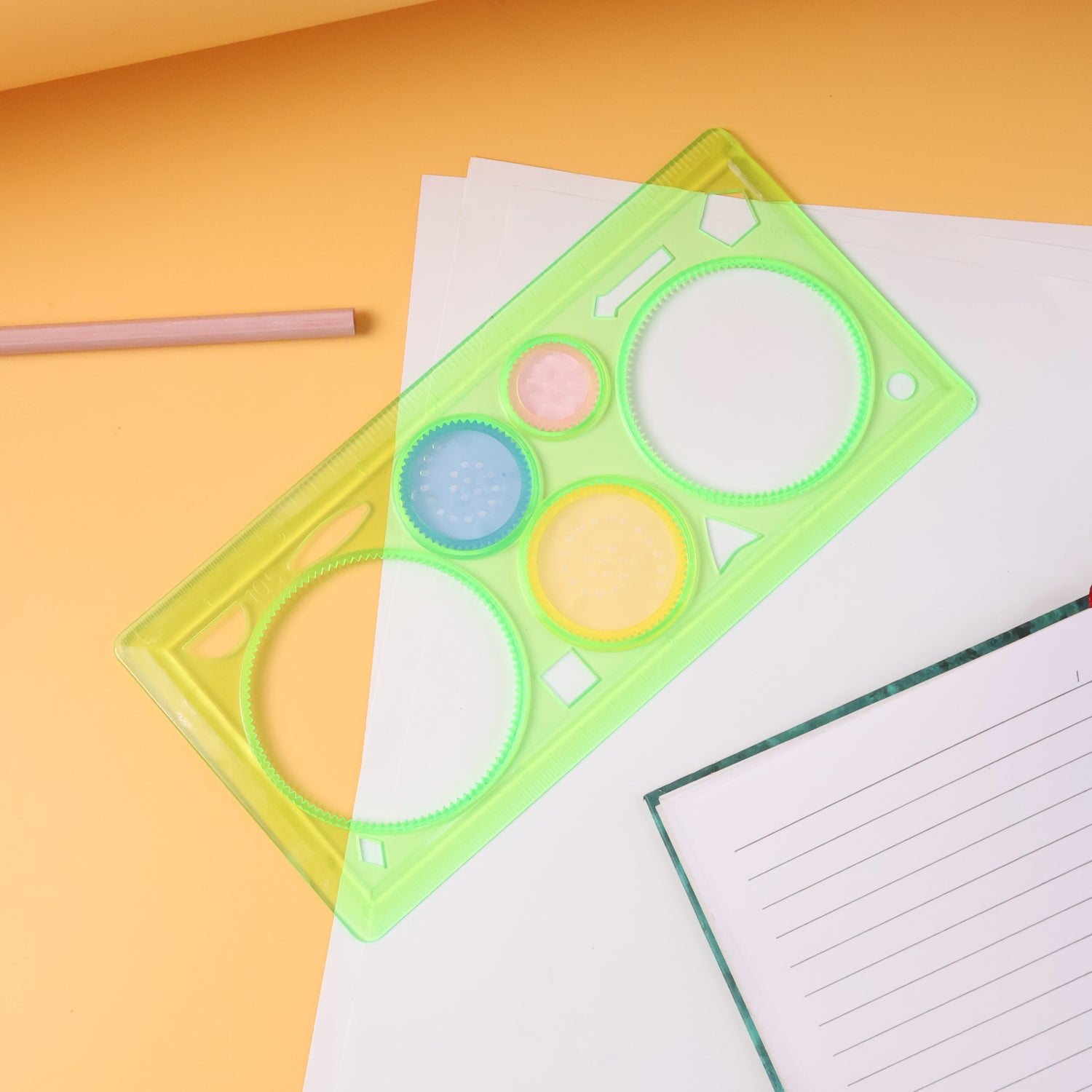 Spirograph Geometry Stencil Set β Precise Spiral & Shape Drawing