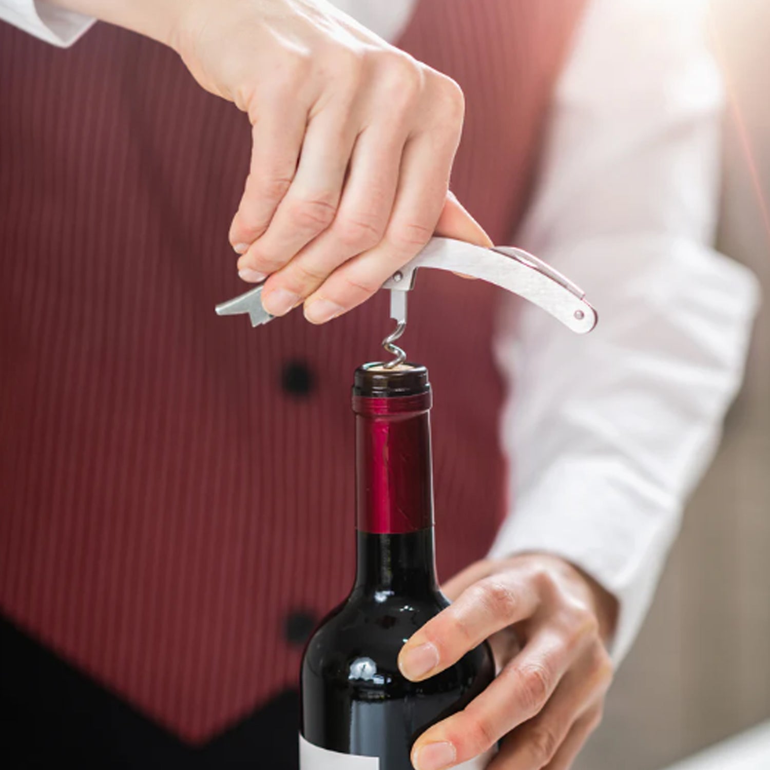 Wine Accessory Gift Set – 4-in-1 Stainless Steel Bar Tools