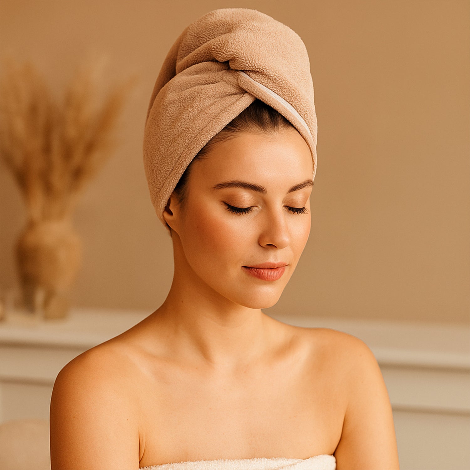 Microfiber Hair Drying Towel Wrap – Super-Absorbent & Quick-Dry