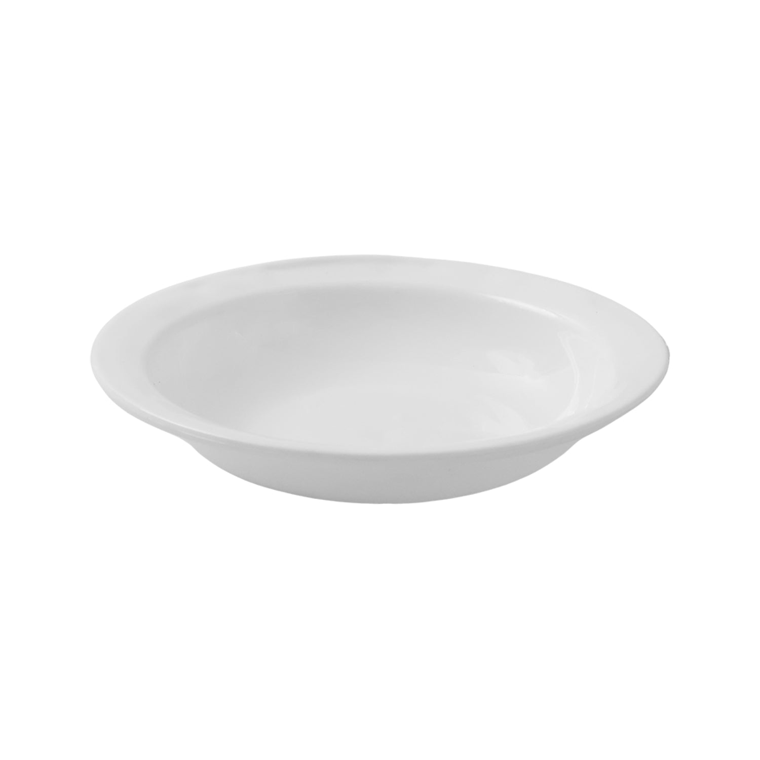 Deep Round Curry Bowl – Durable White Serving Bowl |