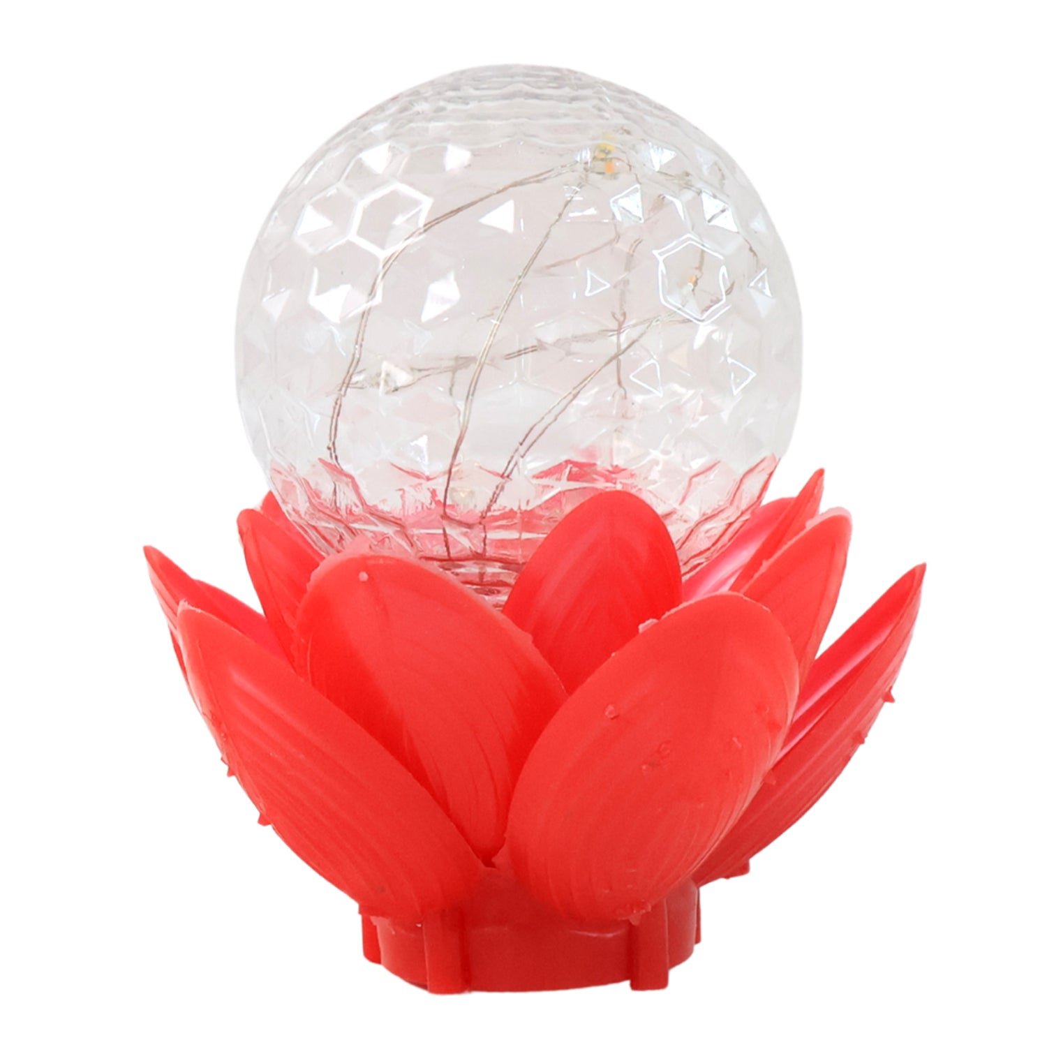 Crystal Ball Lotus LED Decorative Light β Color Changing Ambient Lamp