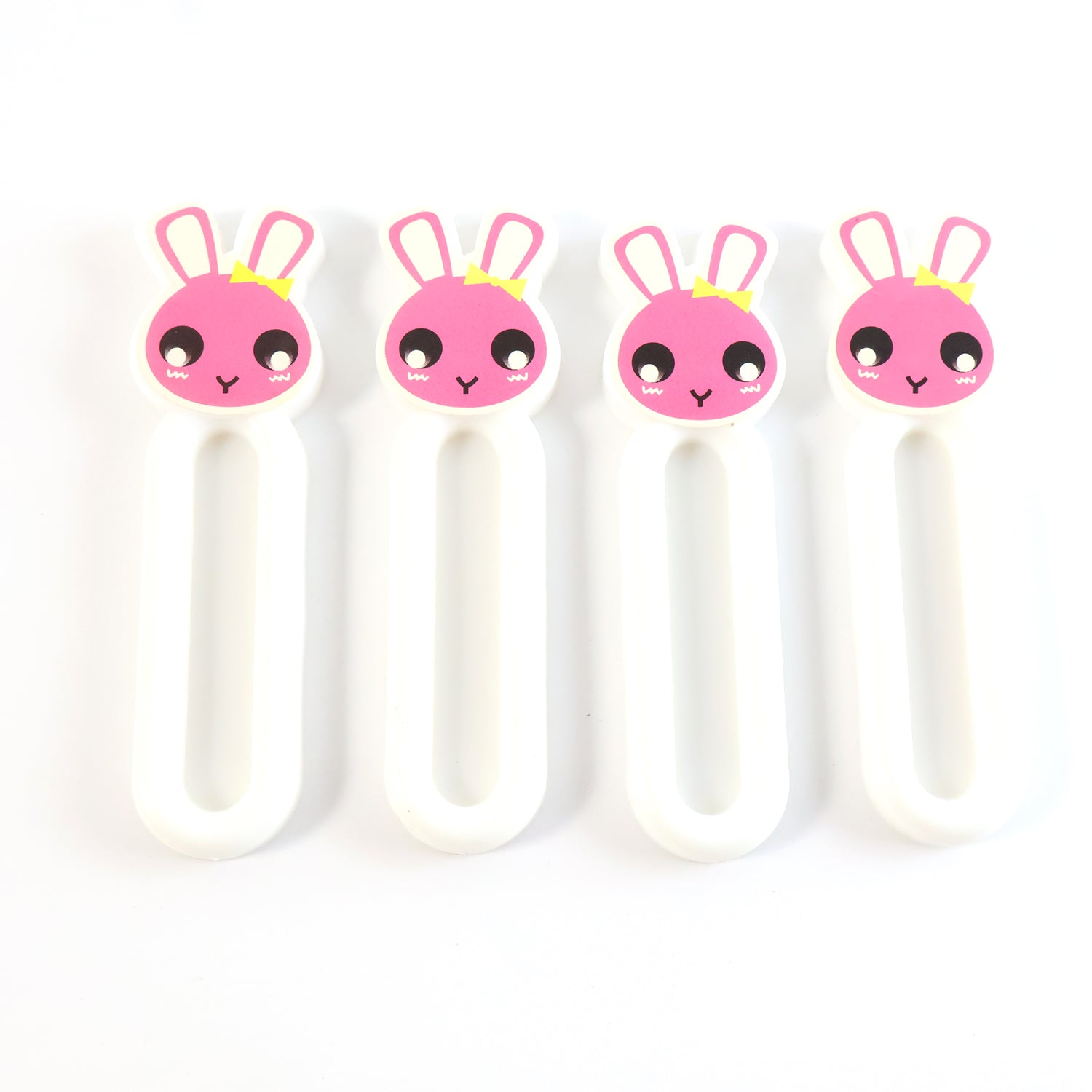 Self Stick Push Pull Helper β No Drill Cabinet Handles 4 Pc Set