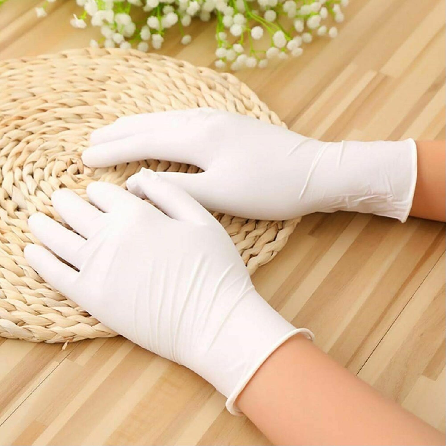 Small Kids Dishwashing Gloves โ Soft Reusable Latex Set
