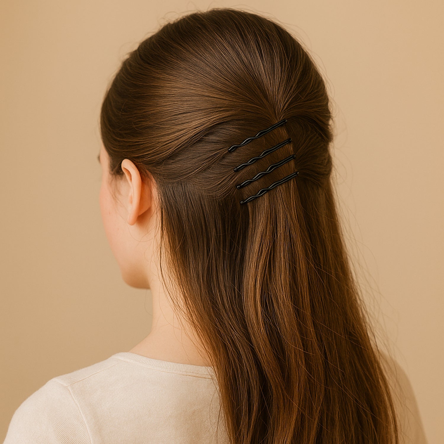 Small Black Bobby Pins β Strong Non-Slip Hair Clips, 36 Pc