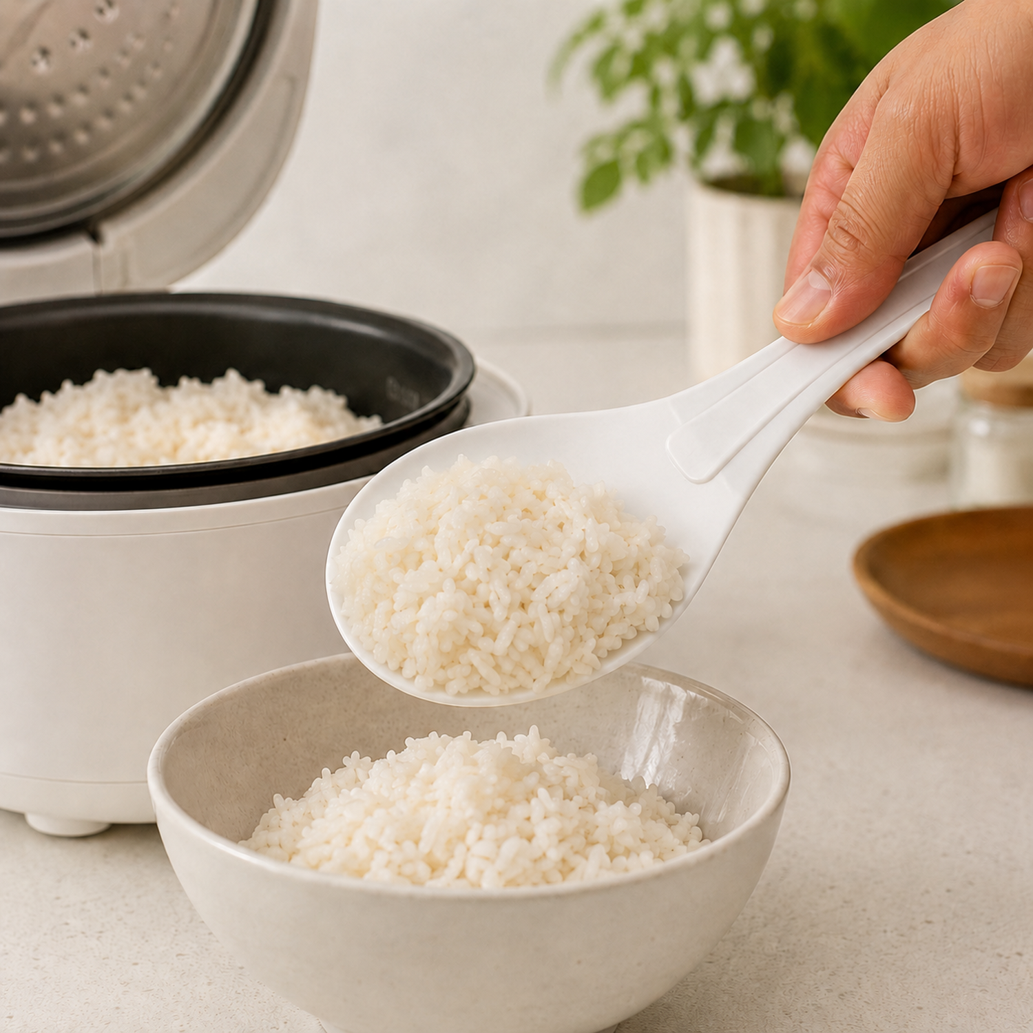 Non-Stick Rice Serving Paddle β Heat Resistant, Ergonomic Scoop