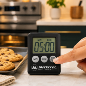 Digital Kitchen Timer – Large Display, Loud Alarm & Magnetic Mount