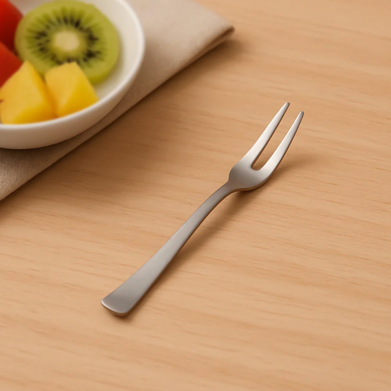 Mini Dessert Fruit Fork Set β Rust-Resistant Reusable Cutlery