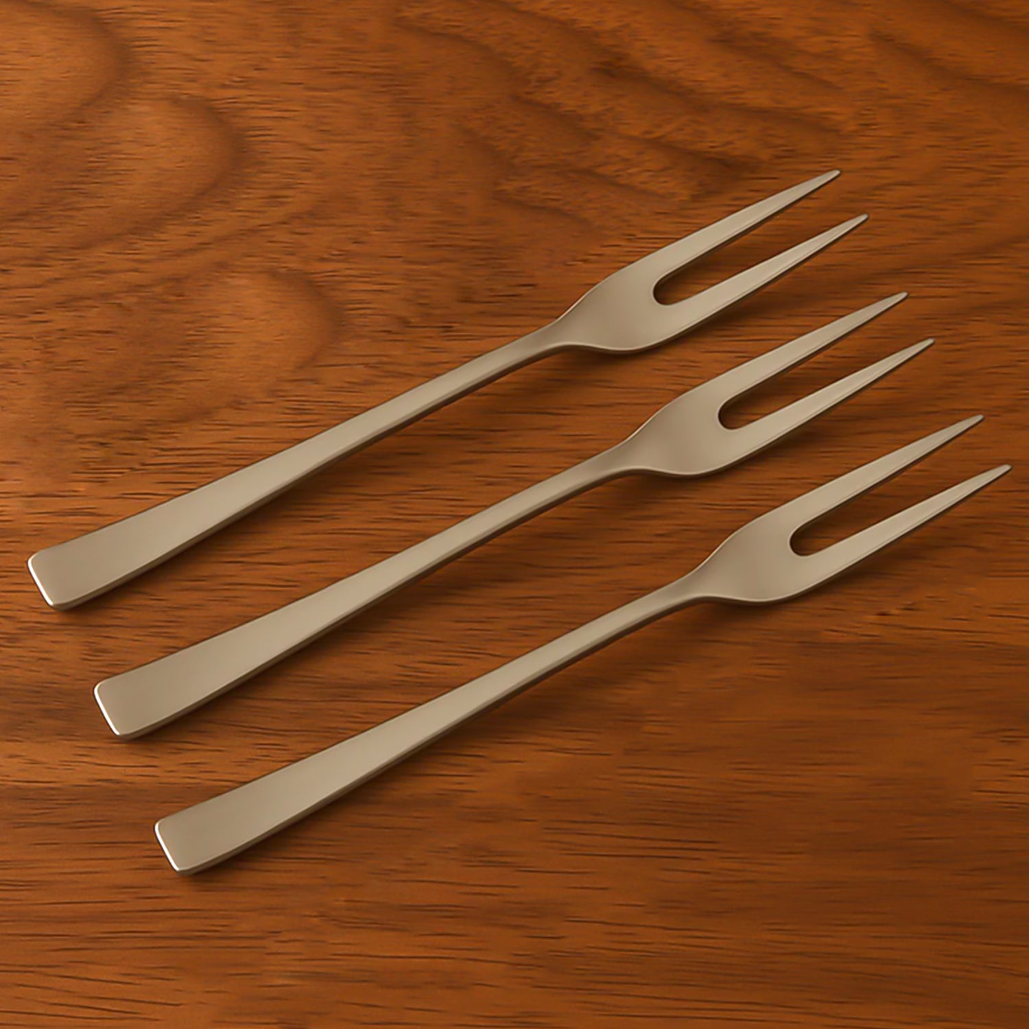 Mini Dessert Fruit Fork Set β Rust-Resistant Reusable Cutlery
