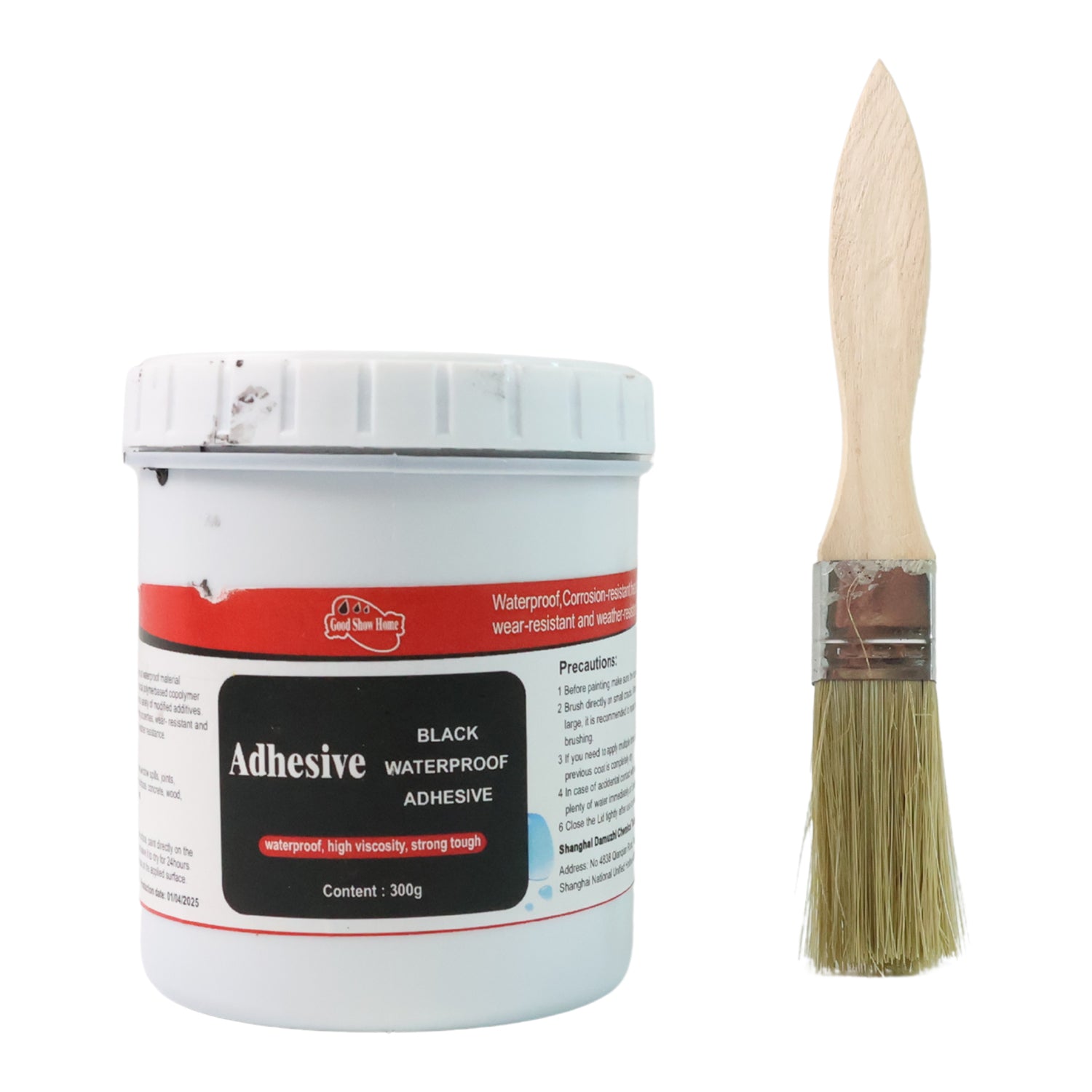 Black Waterproof Adhesive Paste โ Heavy Duty 300 Gm Leak Sealant
