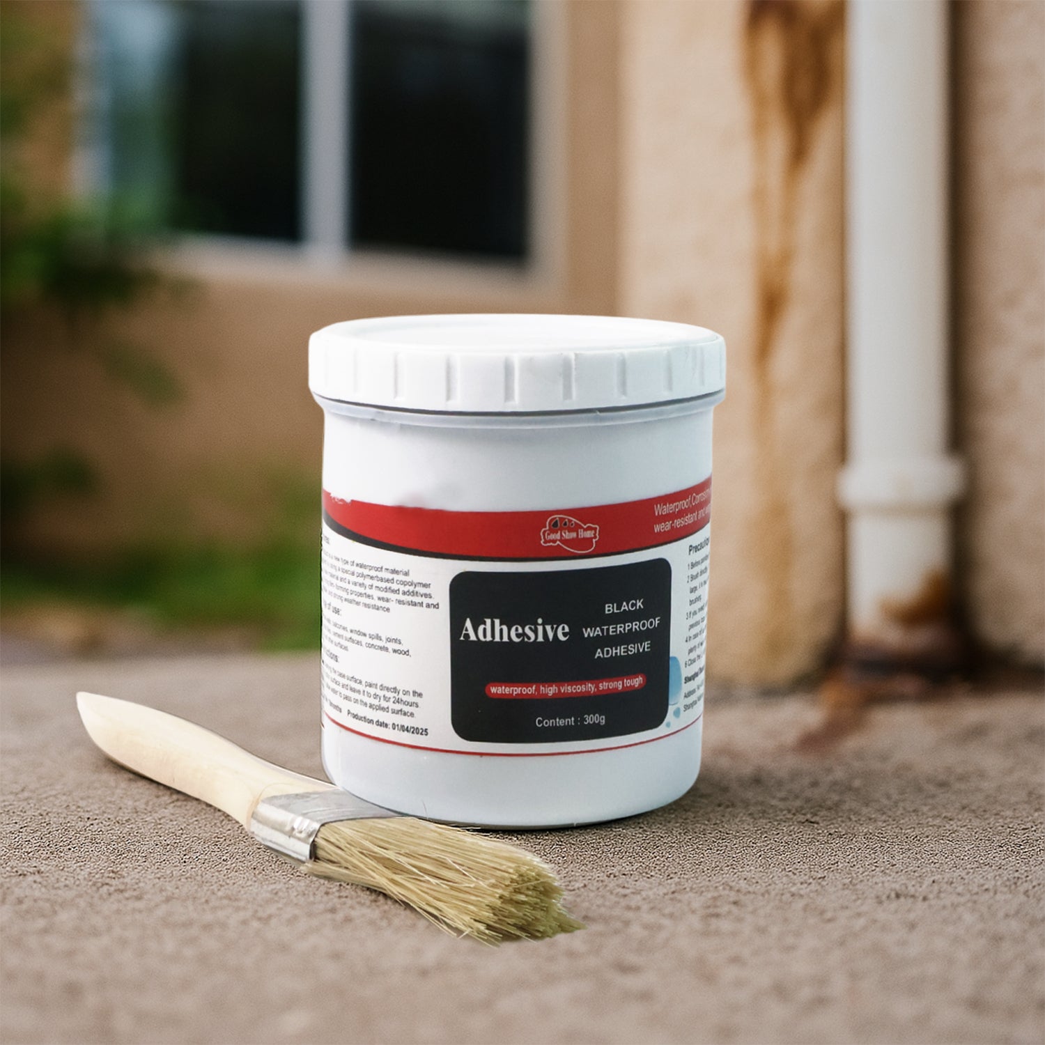 Black Waterproof Adhesive Paste โ Heavy Duty 300 Gm Leak Sealant