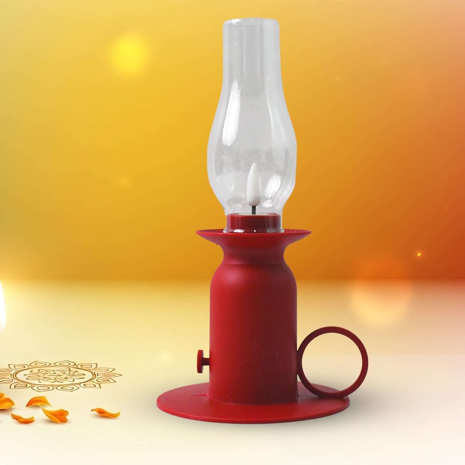 Vintage Style LED Candle Light Lamp – Safe Battery Operated Décor