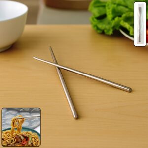 Stainless Steel Chopsticks – Premium Reusable Dining Set