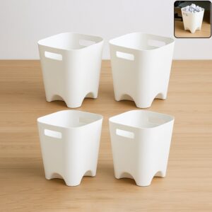Plastic Dustbin Set – Compact Square for Home & Office