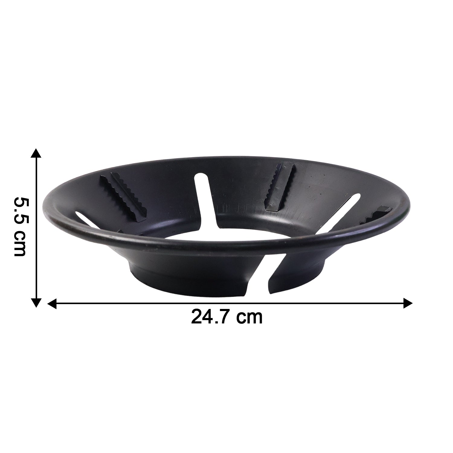 Gas Stove Flame Protector Ring – 4 Pc Set for Efficient Cooking