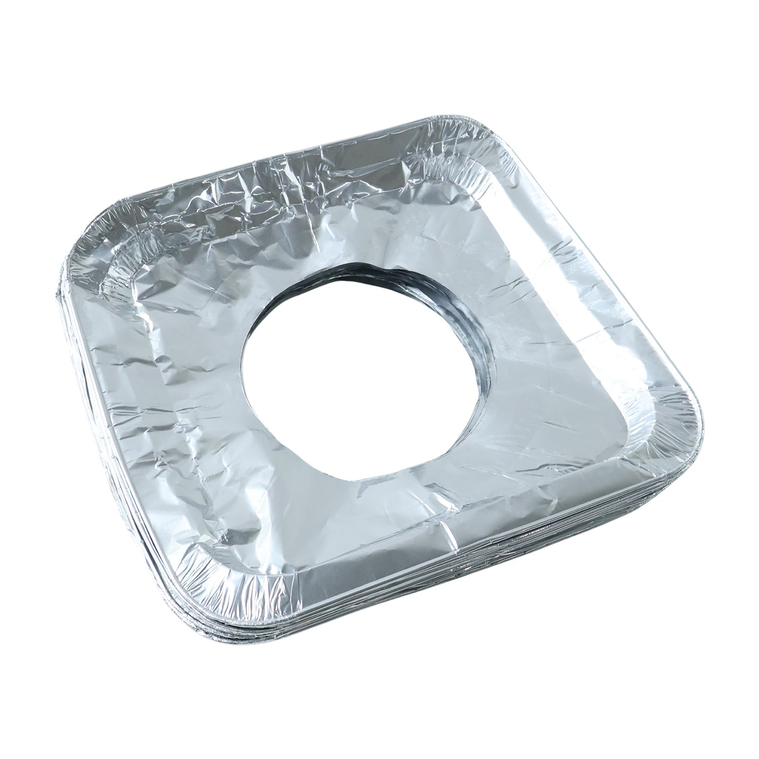 Aluminium Gas Stove Protector Covers – 10 Pc Disposable 23x23 cm