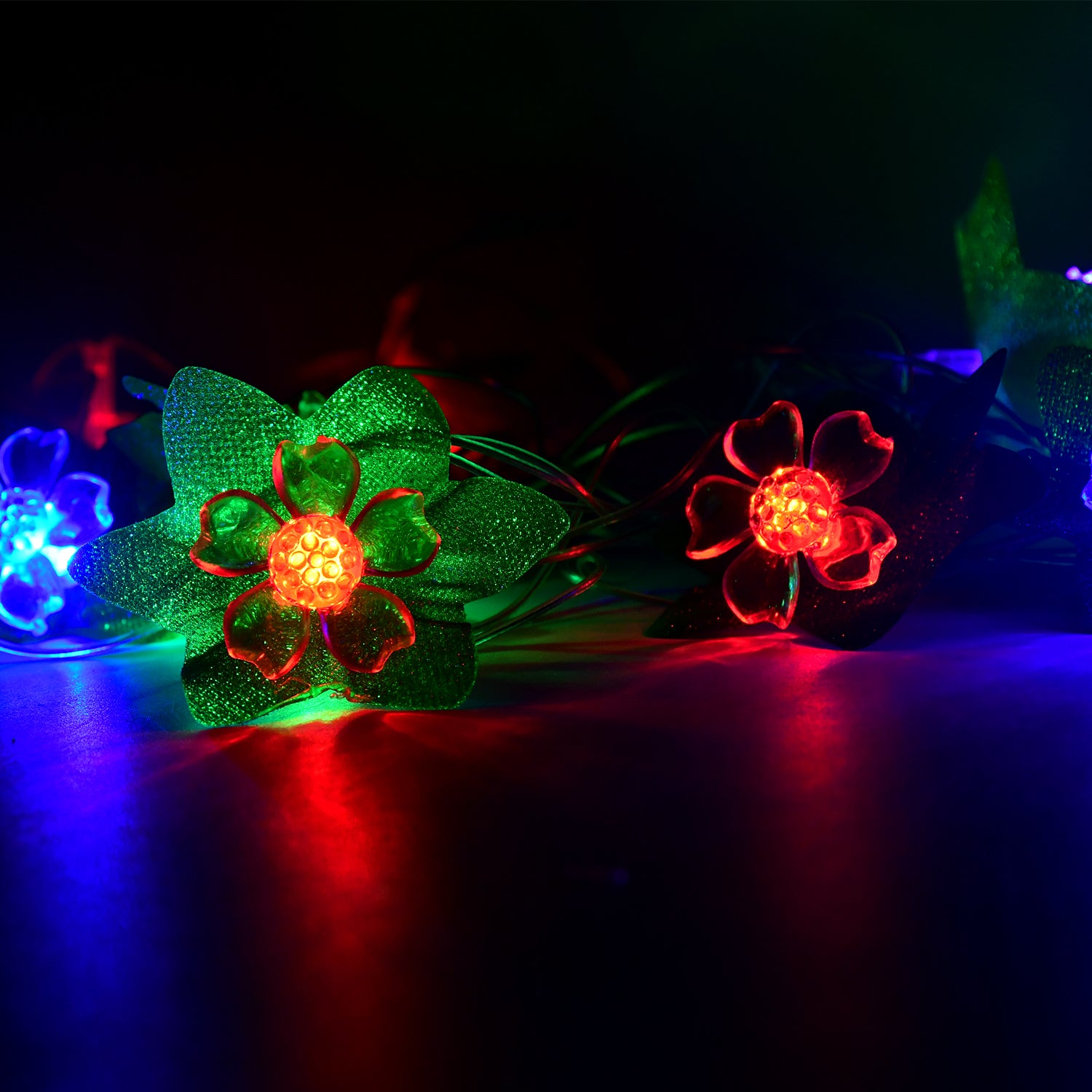 Leaf & Flower LED Decorative String Light β 3 Meter Festive Glow