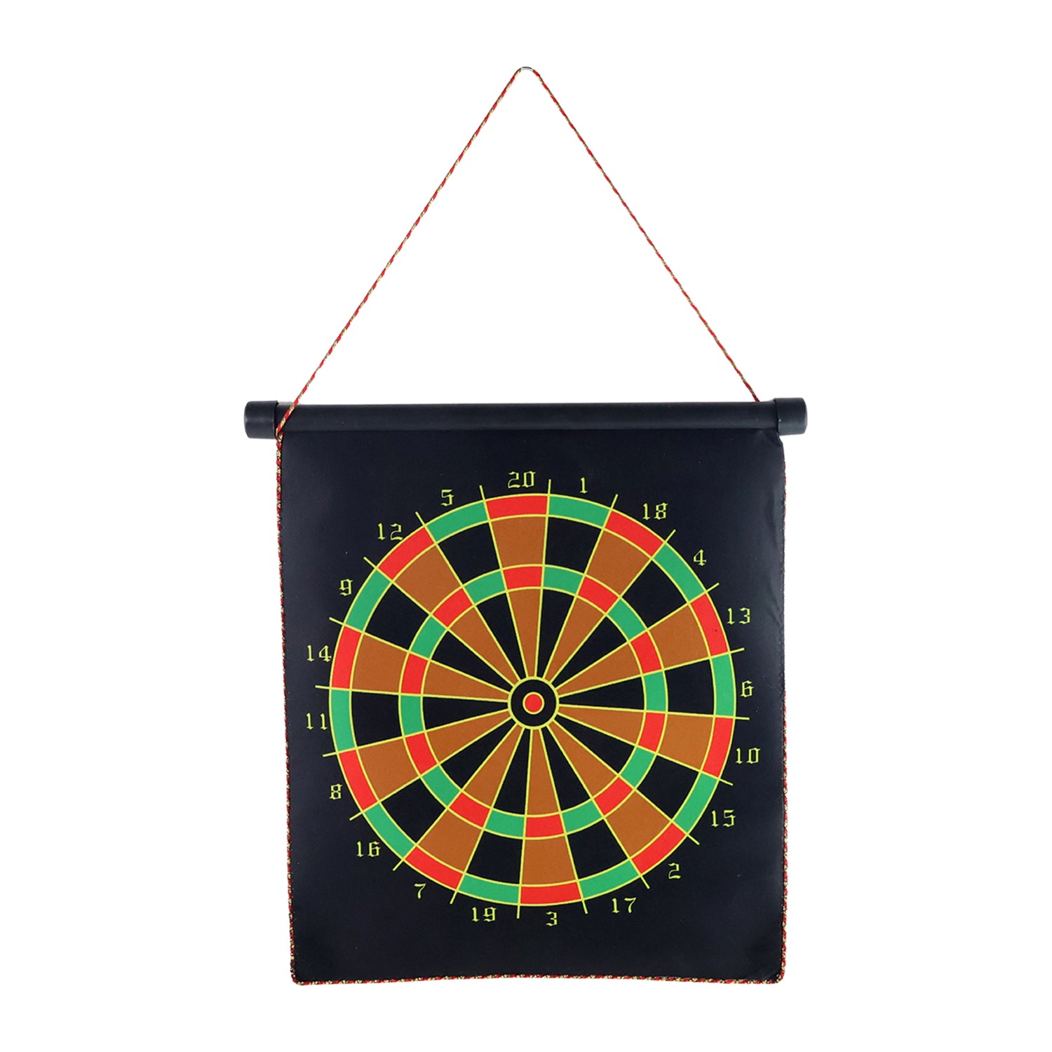 Magnetic Roll-Up Dartboard – Safe, Portable 12-Inch Set