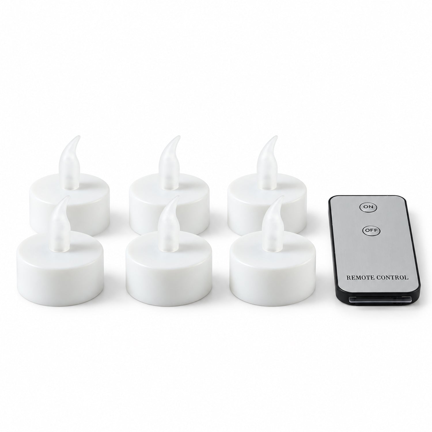 LED Flameless Candle Set β 6 Piece Warm Flickering Lights
