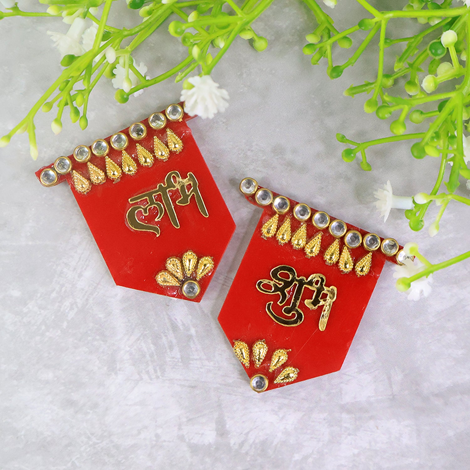 Shubh Labh Wall Hangings β Traditional Decorative Set of 2 for Prosperity
