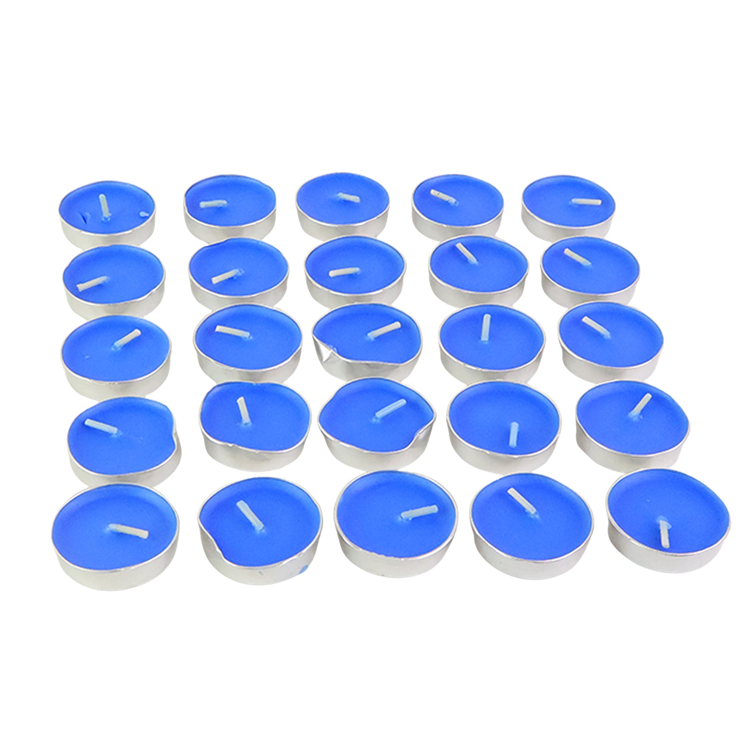 Scented Tea Light Candles โ 25 Mix Color Pack for Relaxation