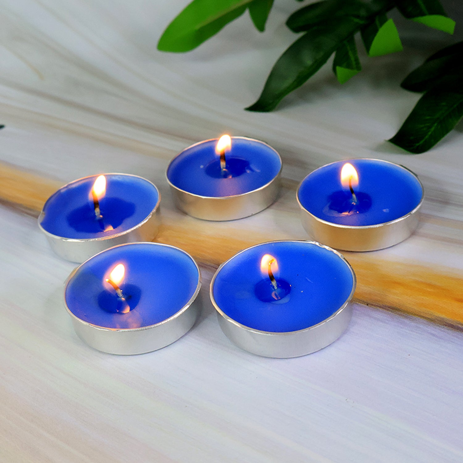 Scented Tea Light Candles โ 25 Mix Color Pack for Relaxation