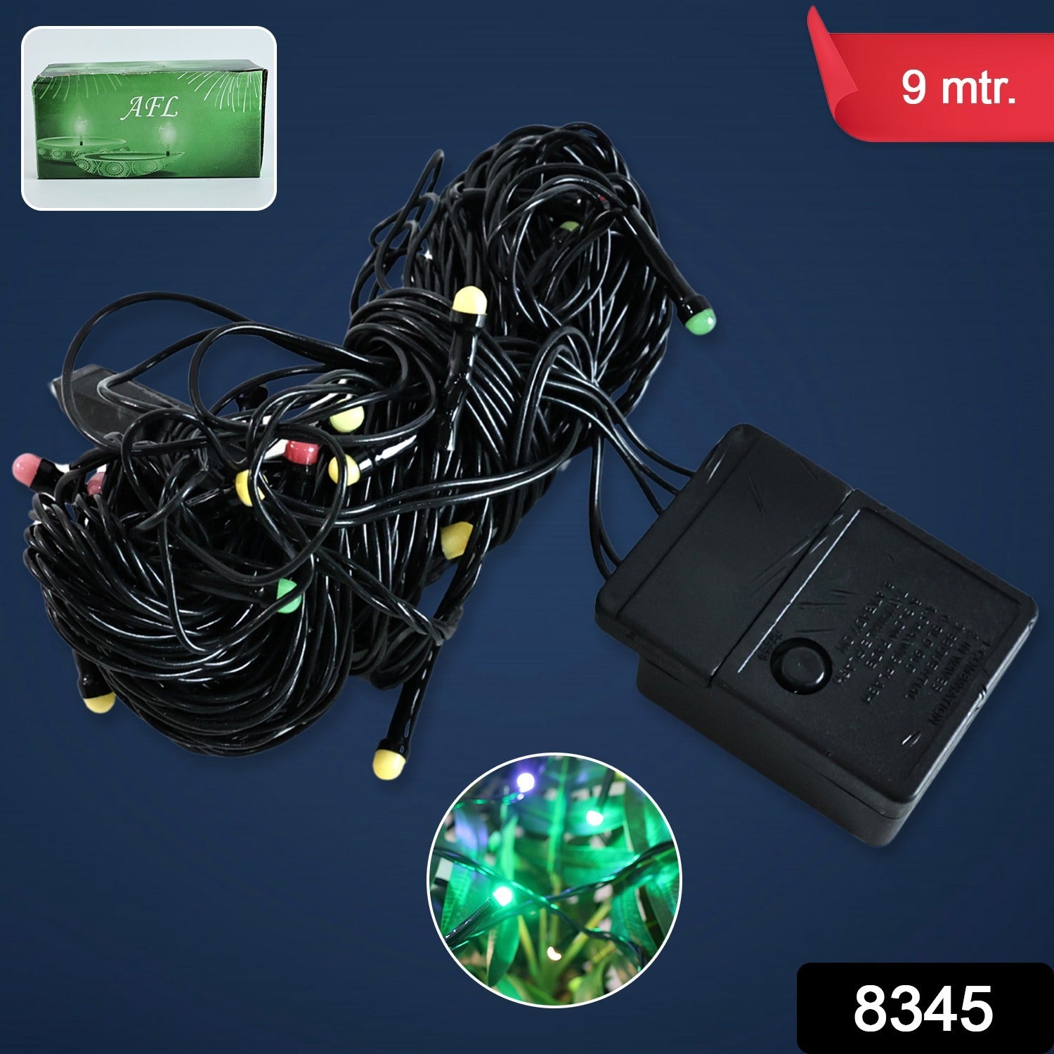 LED Decorative String Lights 9 Meter โ Multicolor Festival Glow