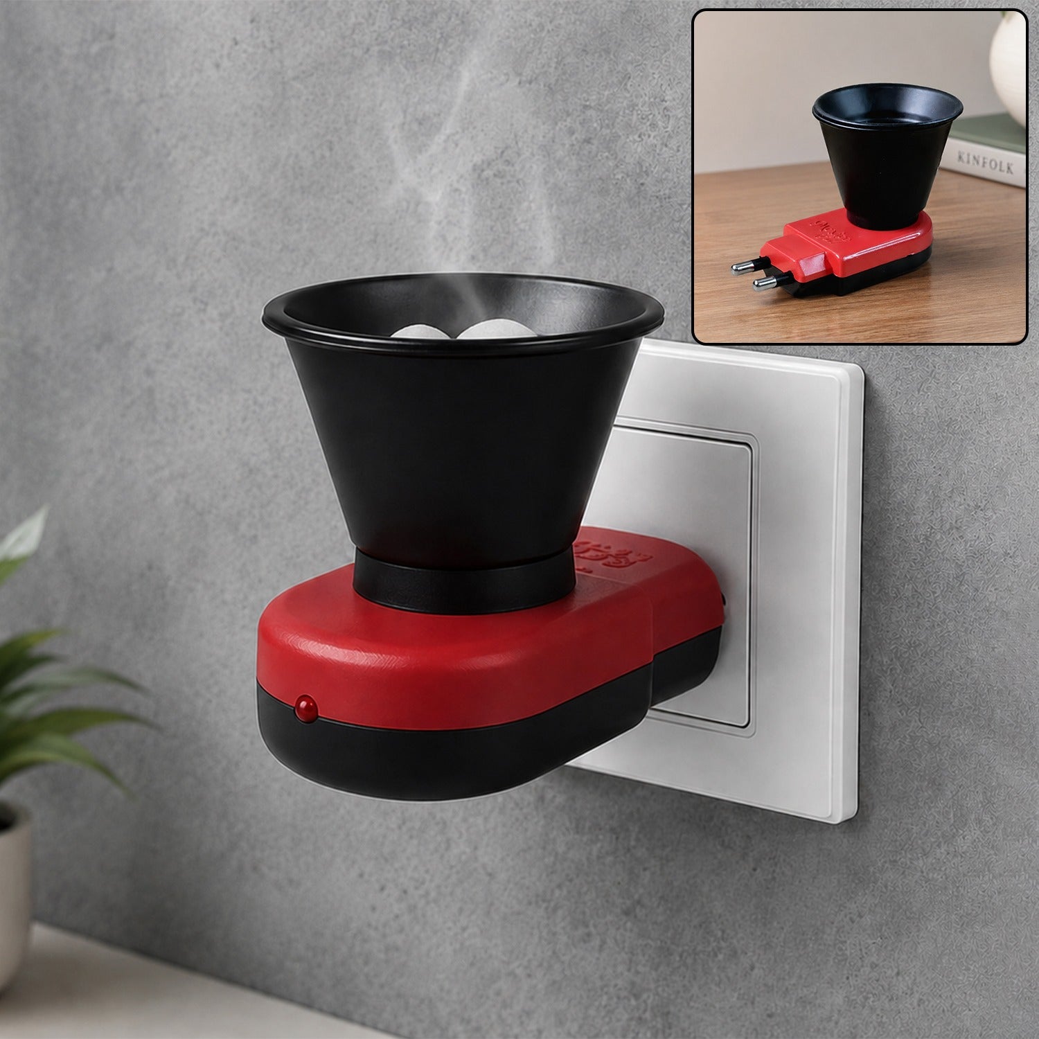 Electric Kapoor Dani Diffuser โ Smoke-Free Camphor for Pure Air