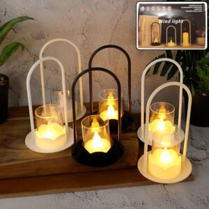 Flameless LED Candles – Elegant Wind Light Style Set of 6