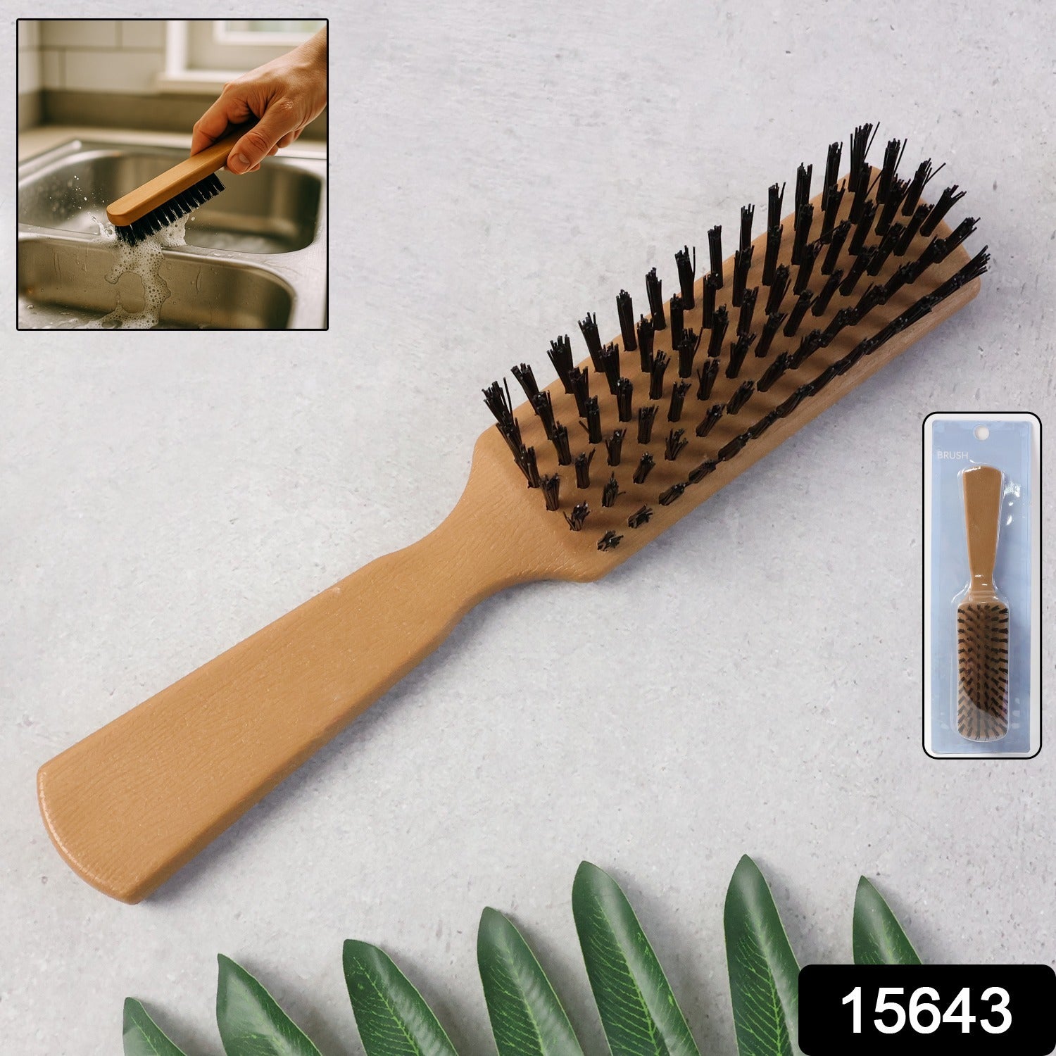 Multipurpose Cleaning Brush – Heavy-Duty with Ergonomic Grip