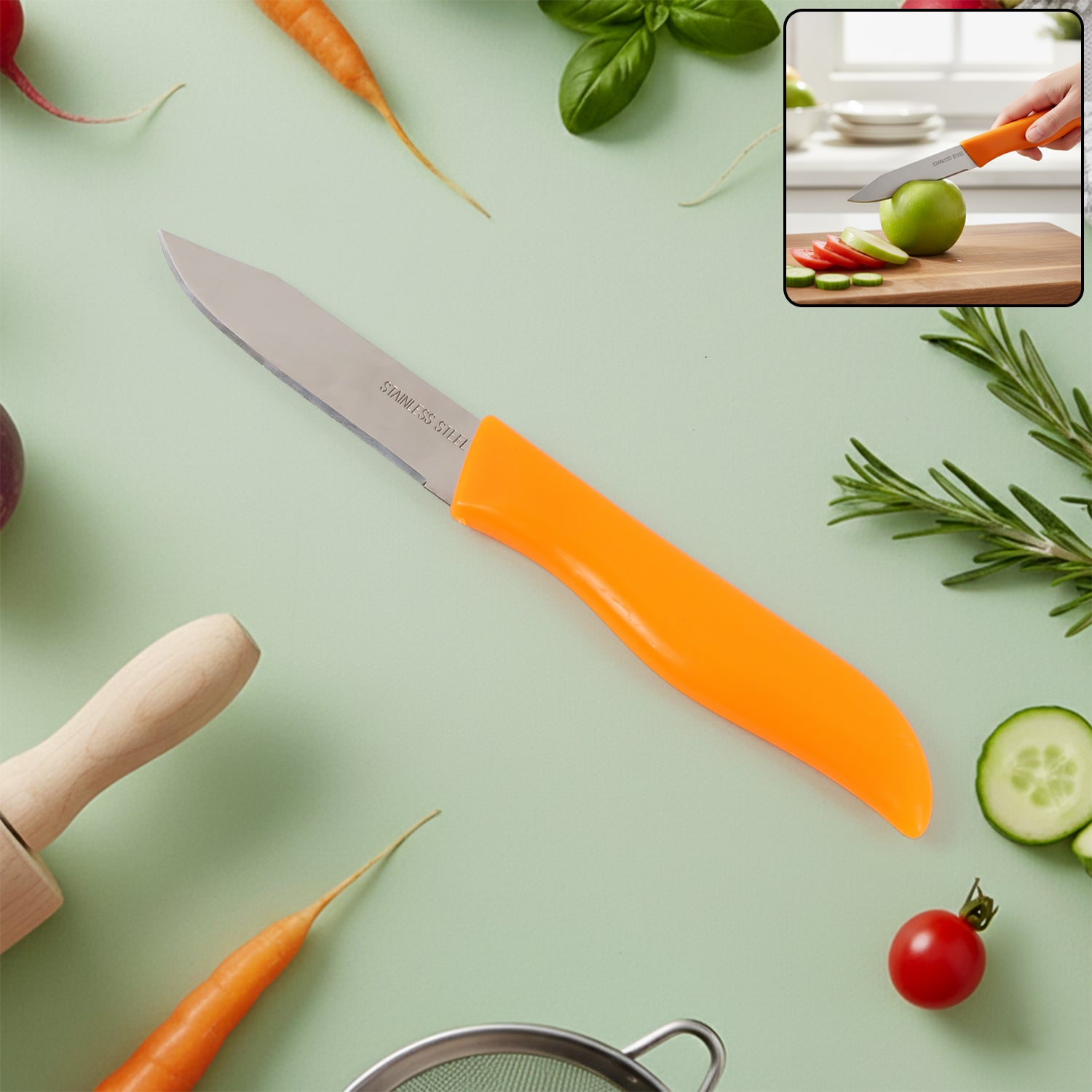 Paring Knife β Ultra-Sharp Stainless Steel Precision Cutter