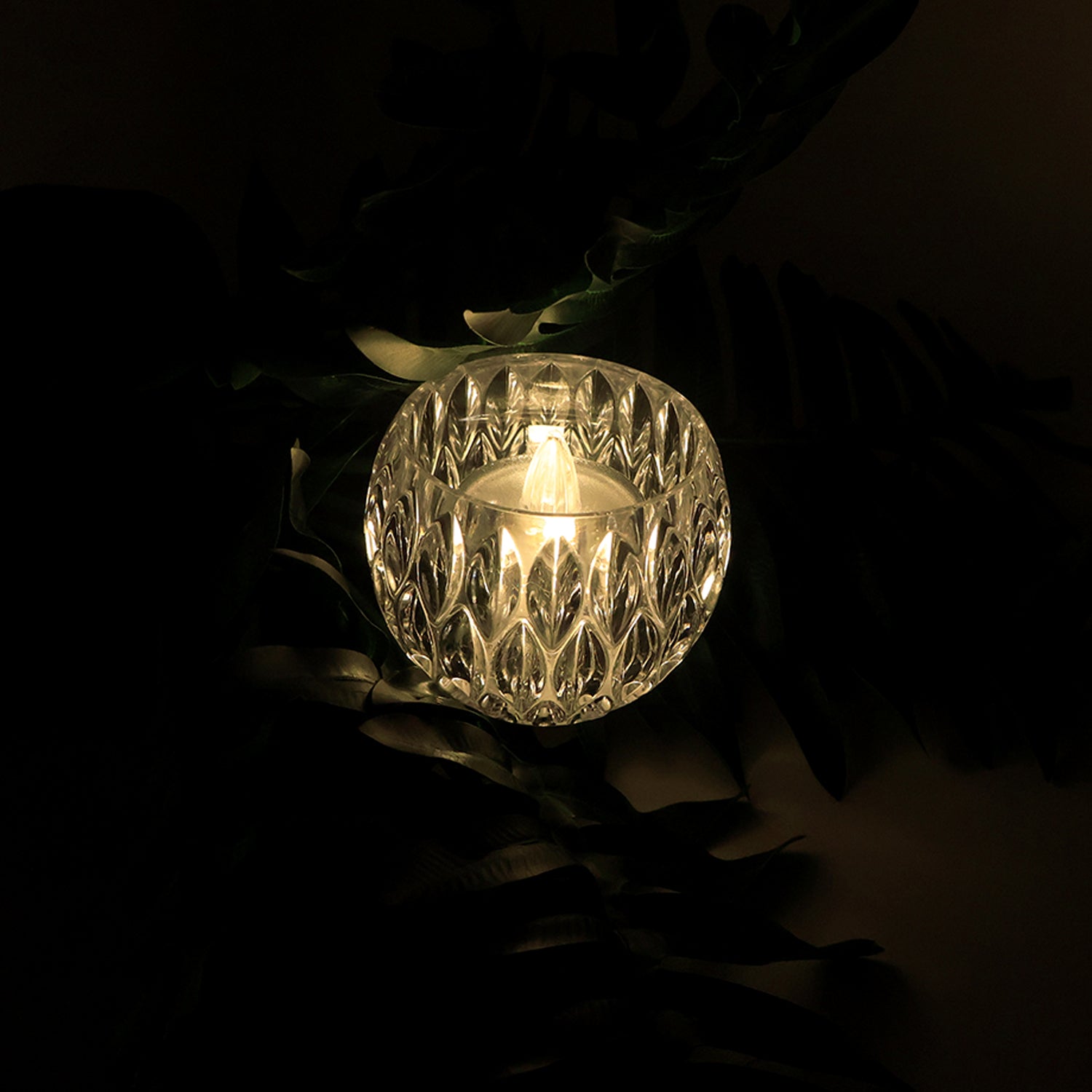 Crystal Style LED Decorative Lamps β Set of 12 Flameless Candles