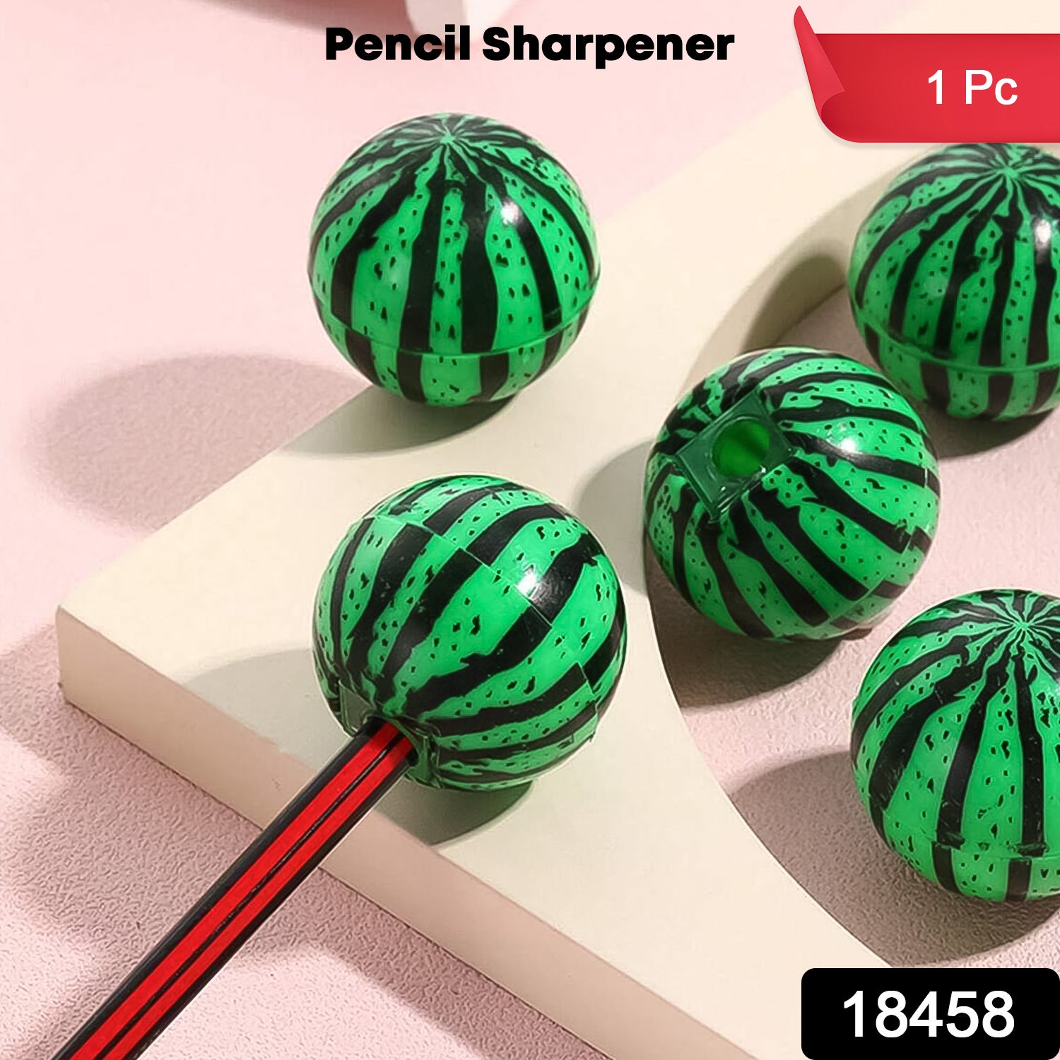 Watermelon Pencil Sharpener β Cute & Portable Manual Sharpener